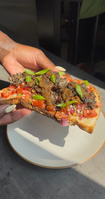 Crispy Golden One Sardines on Toast