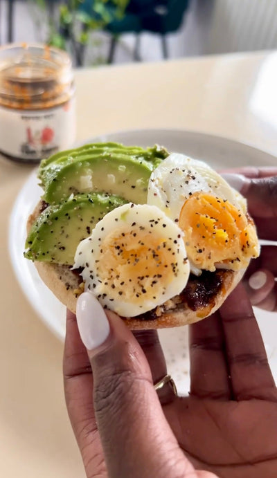Shito breakfast muffin featuring The Tino Shito
