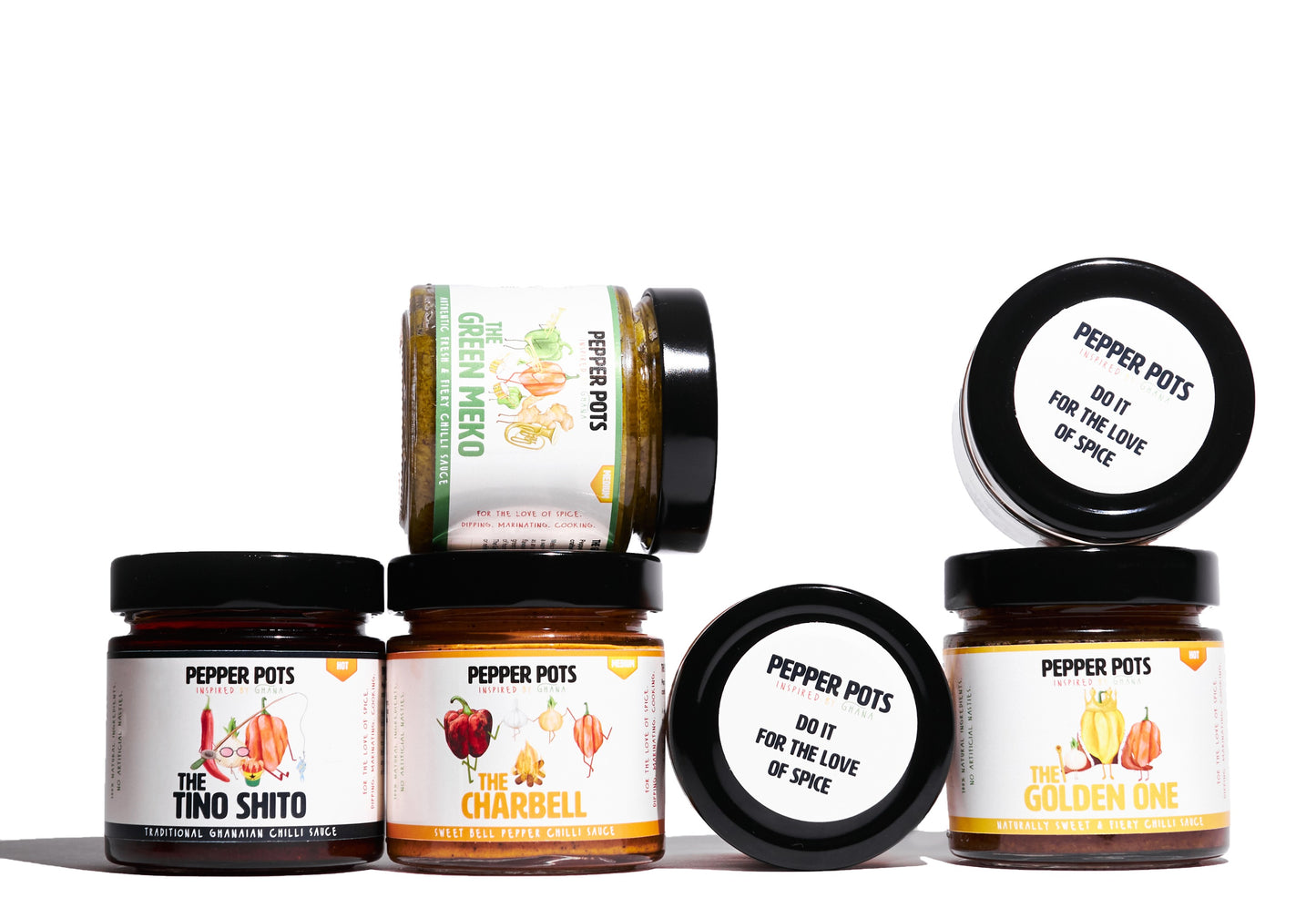 Pepper Pots - The Range